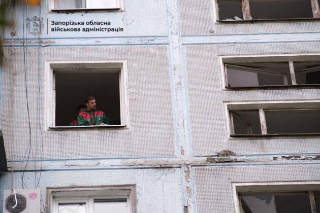 Нічна ворожа атака на Запоріжжя: одна загибла, десятеро поранених