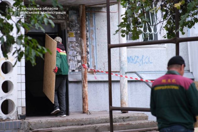 Нічна ворожа атака на Запоріжжя: одна загибла, десятеро поранених