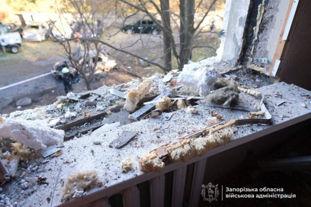 Нічна ворожа атака на Запоріжжя: одна загибла, десятеро поранених