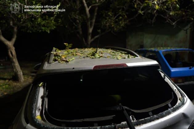 Нічна ворожа атака на Запоріжжя: одна загибла, десятеро поранених
