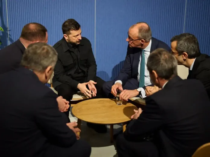 Зеленський і Мерц у Копенгагені провели переговори