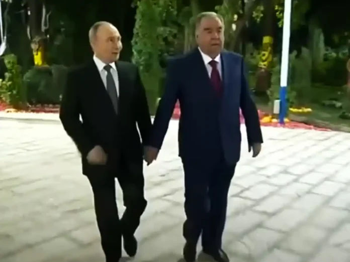 Диктатор путін приїхав до Таджикистану попри ордер МКС