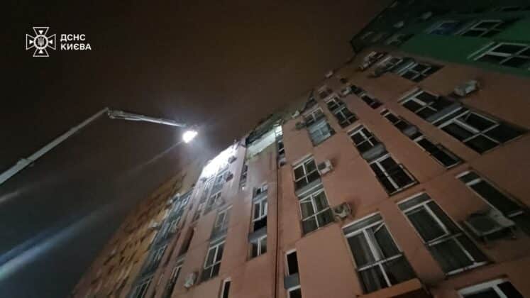 Атака на Київ: зросла кількість поранених, двоє загиблих