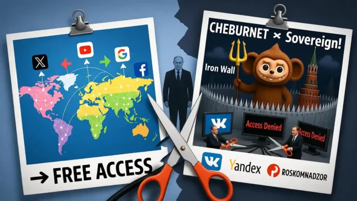 Цифрова ізоляція на рф: у москві зникає мобільний та дротовий інтернет