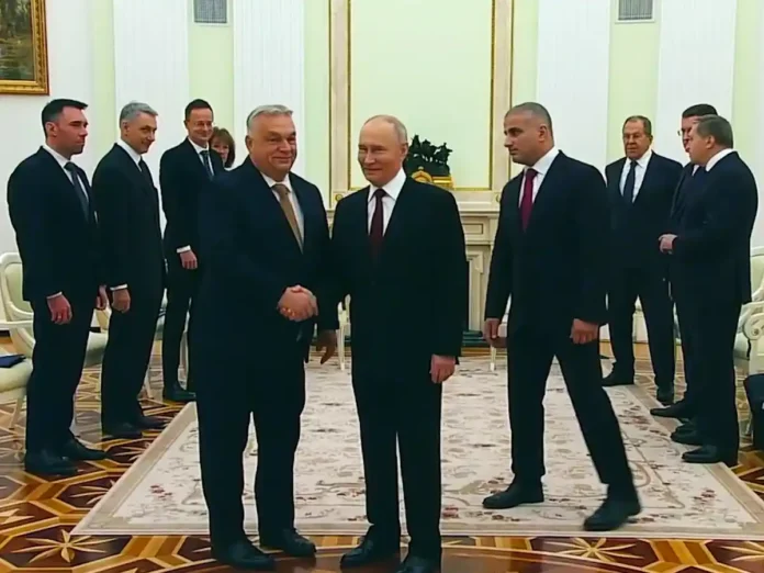 Орбан на росії пропонує Угорщину путіну для переговорів