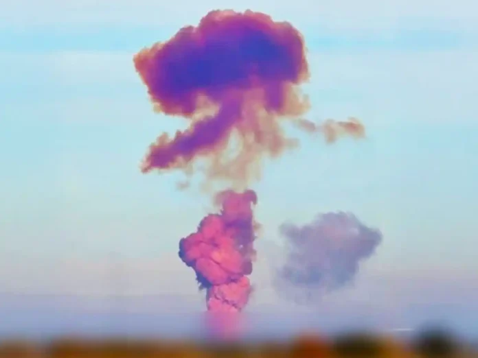 На росії вибухнула ракета при старті з ядерного полігону
