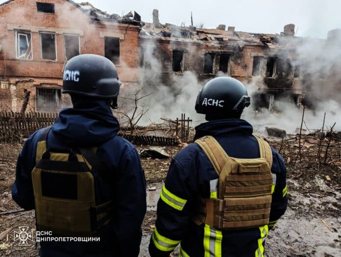 Ракетно-дронова атака рф по Кривому Рогу: поранені 11 людей