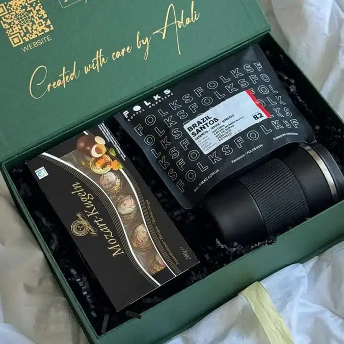 Корпоративні подарункові набори - приклад