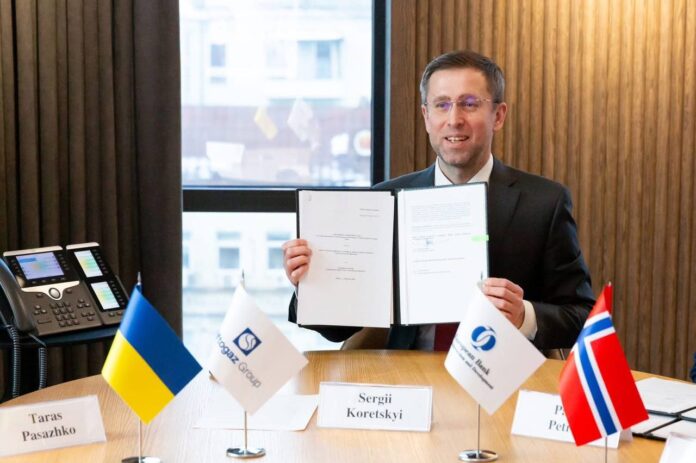 ЄБРР та Норвегія виділили 85 млн євро на імпорт газу для України