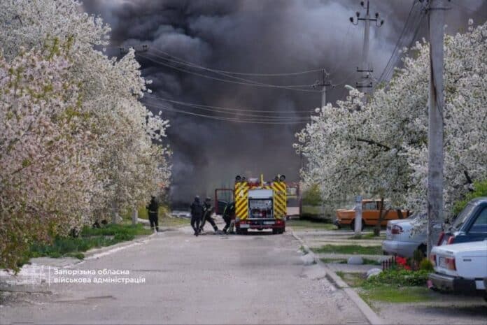 Масована атака на Запоріжжя 20 квітня: наслідки обстрілів 04