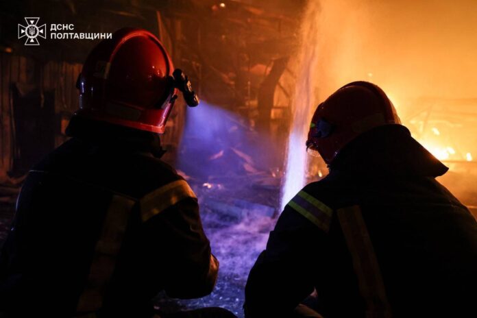 Атака на Полтавський район: є руйнування та поранені