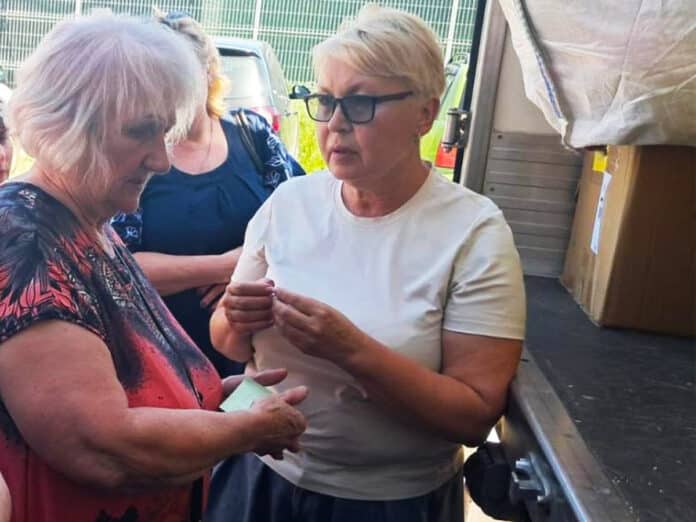 ВПО з Луганщини в Олександрії одержали гуманітарну допомогу