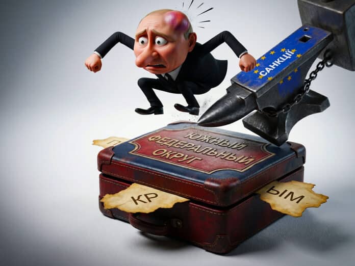 ЄС продовжив та розширив санкції щодо рф за незаконну анексію Криму