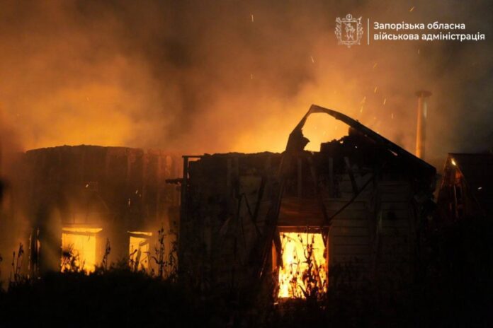 Нічний обстріл: в ОВА повідомили про наслідки атаки на Запоріжжя 08