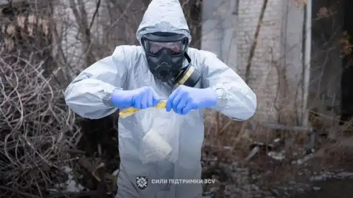 рф від початку війни понад 13,5 тисяч разів застосовувала хімречовини проти Сил оборони України - Генштаб