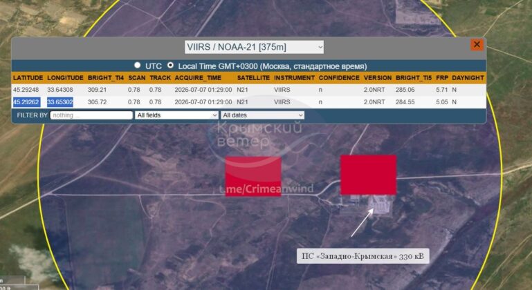 У Криму палають дві стратегічні підстанції, дев'ять міст залишилися без води 01