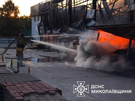 росіяни знищили супермаркет на Миколаївщині 010