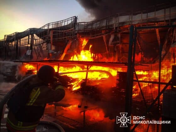 росіяни знищили супермаркет на Миколаївщині 03