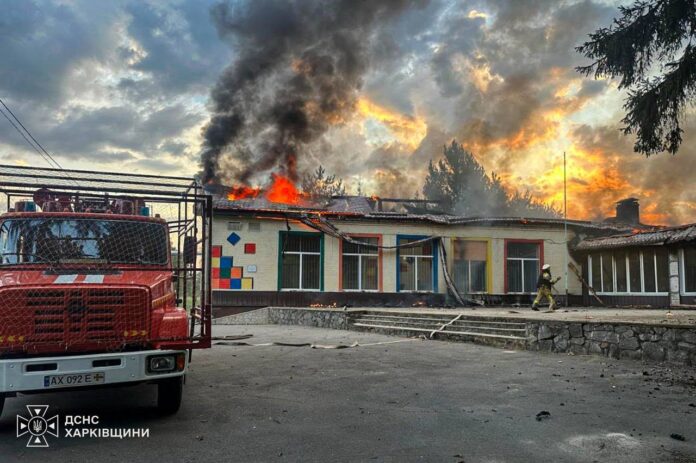 росія атакувала безпілотником навчальний заклад у Золочеві 01