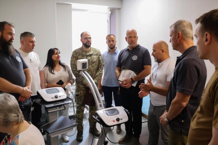 Релокований до Харкова Рубіжанський Центр відновного лікування отримав сучасне обладнання 06