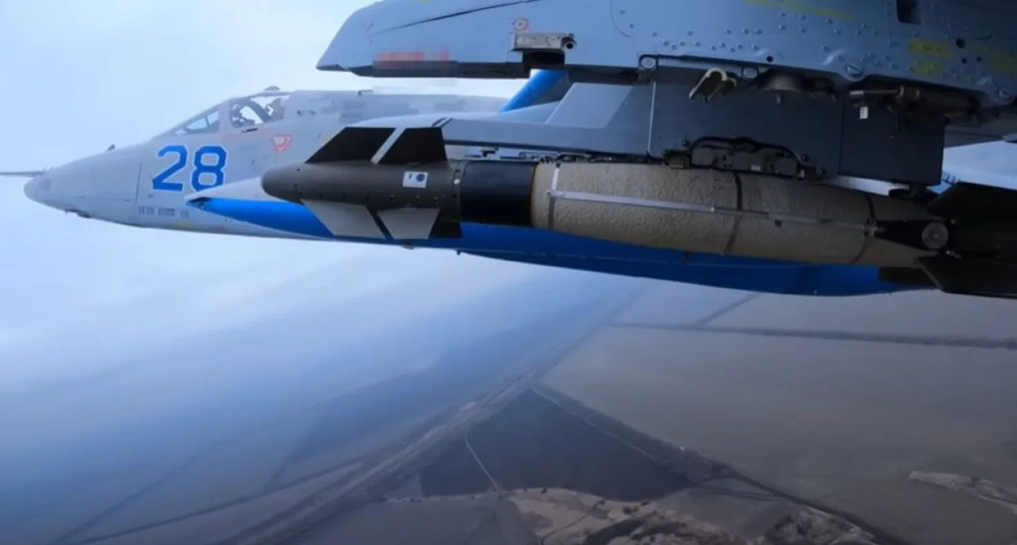 Український Су-25 з AASM Hammer