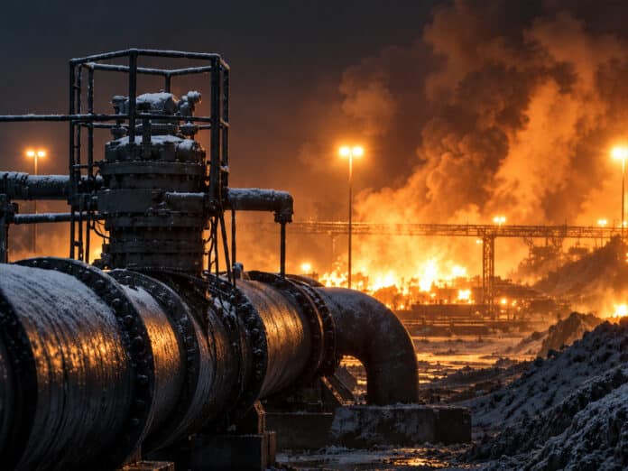 Нафтогаз повідомив про критичні руйнування на Полтавщині після удару балістикою 01