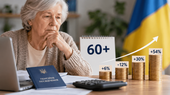 Ілюстрація: Як отримати більшу пенсію після 60 років